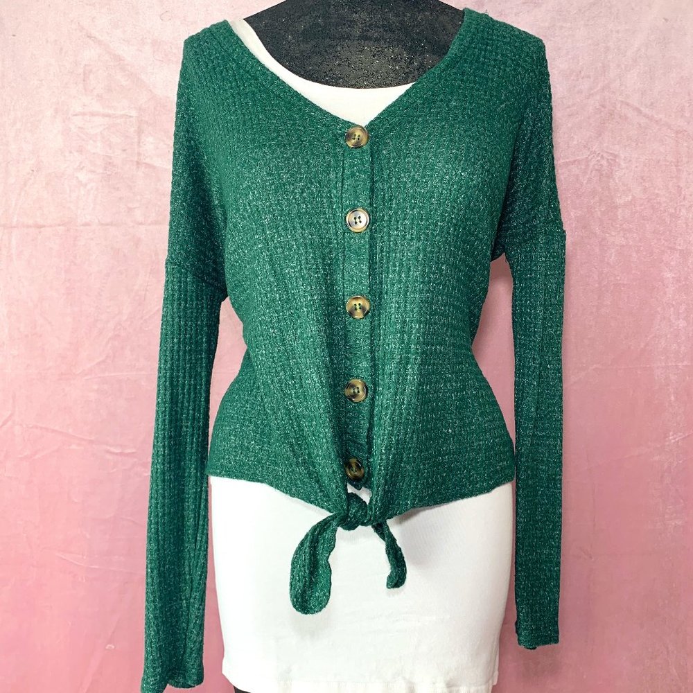 Pink Rose Knit Sweater